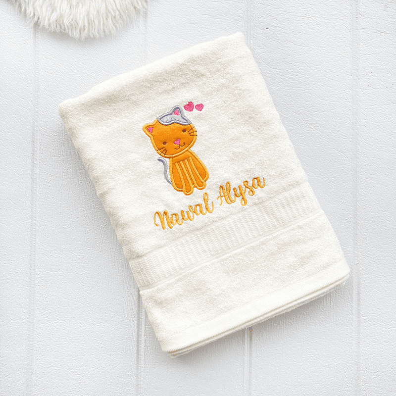Toddler Towel – Kitty