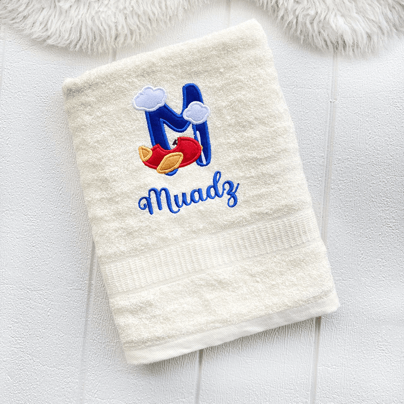 Toddler Towel – Plane Alpha