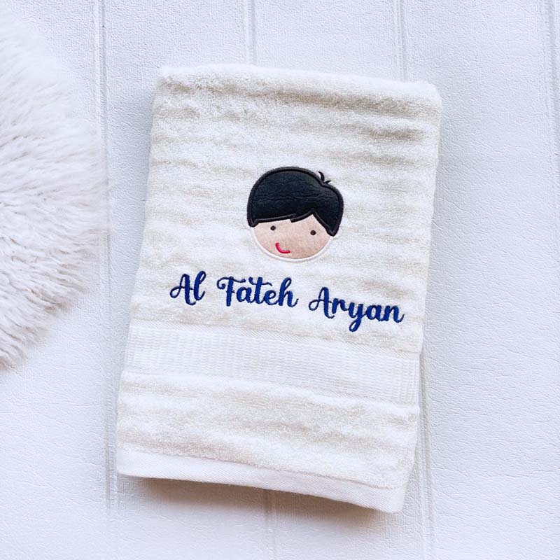 Toddler Towel – Charming Boy