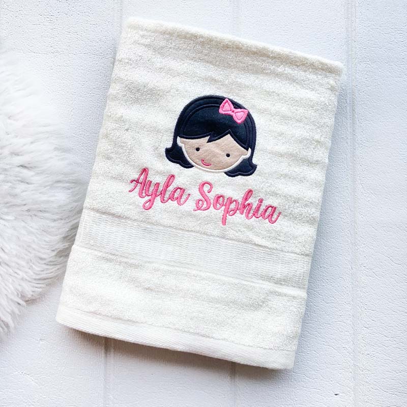 Toddler Towel – Cutie Girl