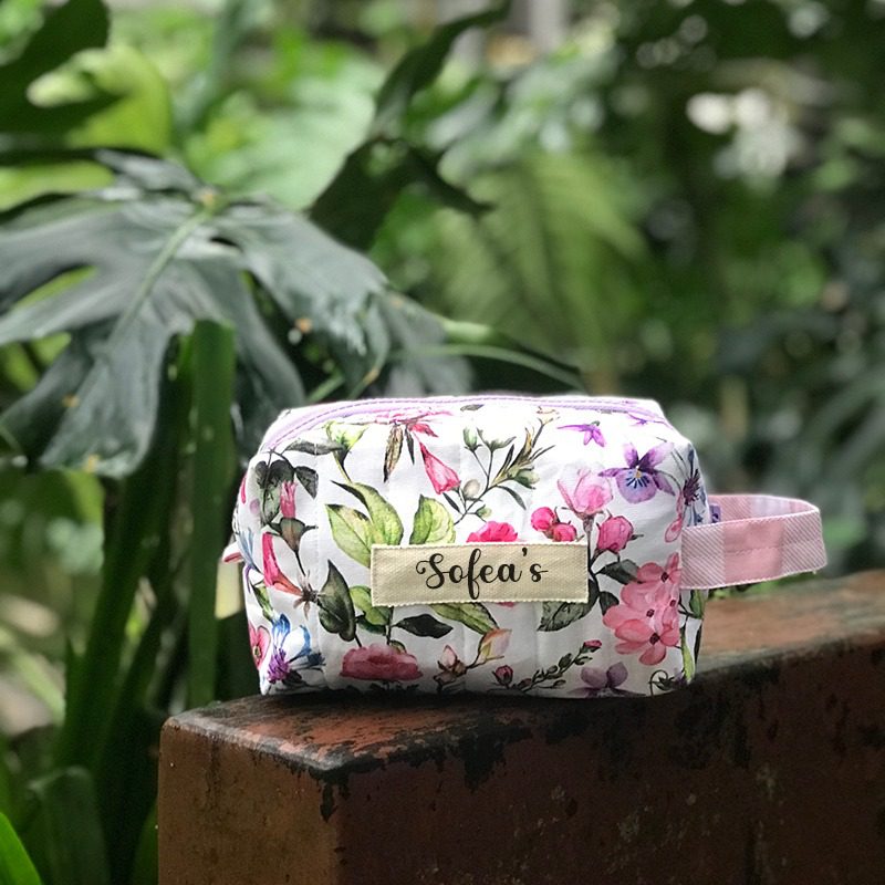 Boxy Daily Pouch - English Garden